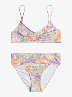 Dívčí Plavky Roxy All About Sol Basic Bralette Set | XCPY-49180