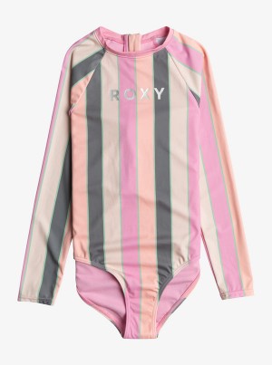 Dívčí Plavky Roxy Very Vista One-Piece Rashguard | AGXO-43967