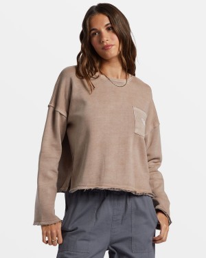 Loungewear Roxy Doheny Crew Neck | YEGJ-85412