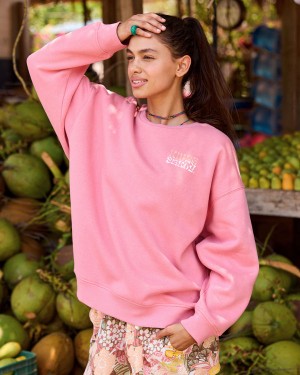 Mikina s Kapucí Roxy Morning Hike Crew Neck | IDAS-24963