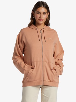 Mikina s Kapucí Roxy Oversized Evening Hike | VCLU-38056