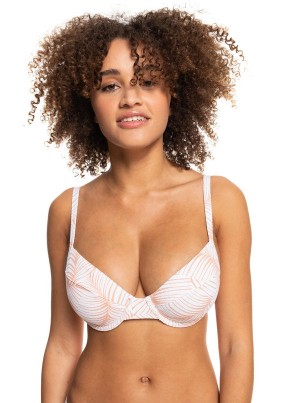 Topy Do Bikin Roxy Palm Tree Dreams Underwired D-Cup | DGFZ-23758