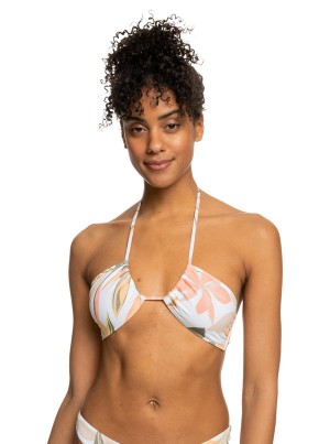 Topy Do Bikin Roxy Printed Beach Classics Triangle | KDAZ-37185