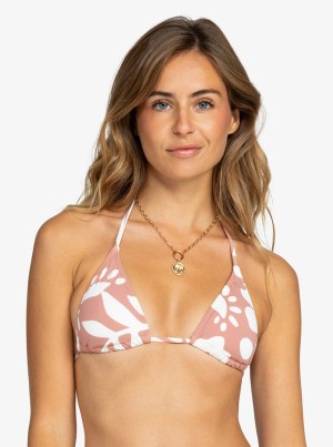 Topy Do Bikin Roxy Printed Beach Classics Mini Tiki Tri | RZUE-12498