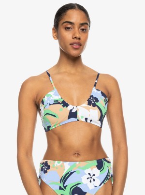 Topy Do Bikin Roxy Printed Beach Classics Bra | CYDN-48705