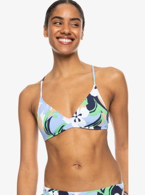 Topy Do Bikin Roxy Printed Beach Classics Páskové Bra | MXAB-74016