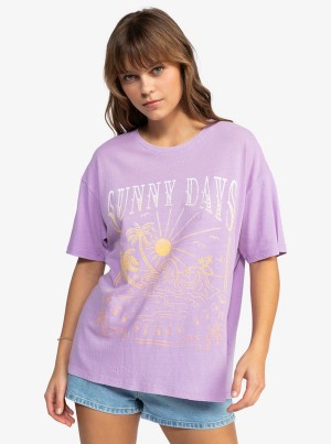 Tričko Roxy Sunny Days Oversized | QGBV-62940