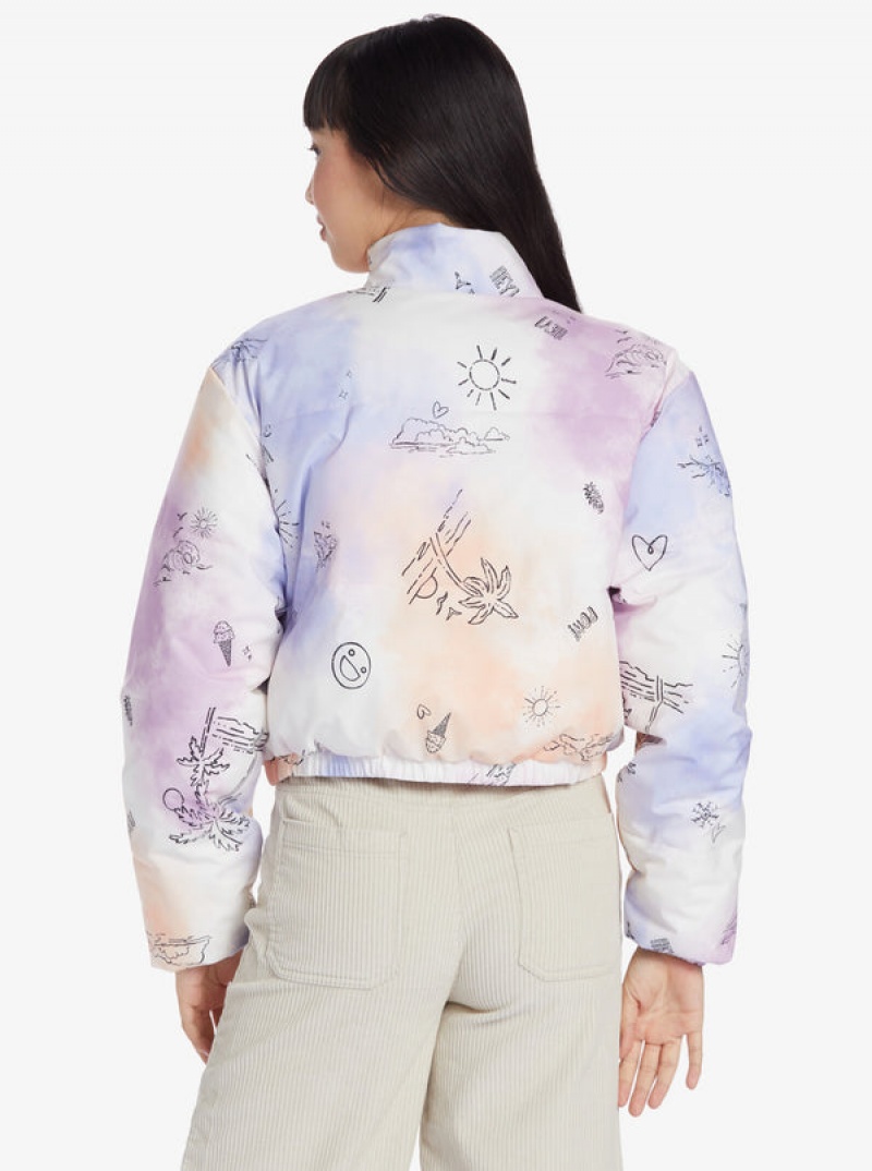 Bundy Roxy Chloe Kim Reversible Puffer Bomber | FXLH-50382