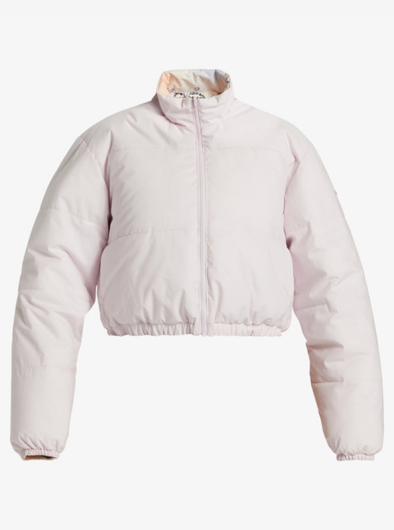 Bundy Roxy Chloe Kim Reversible Puffer Bomber | FXLH-50382