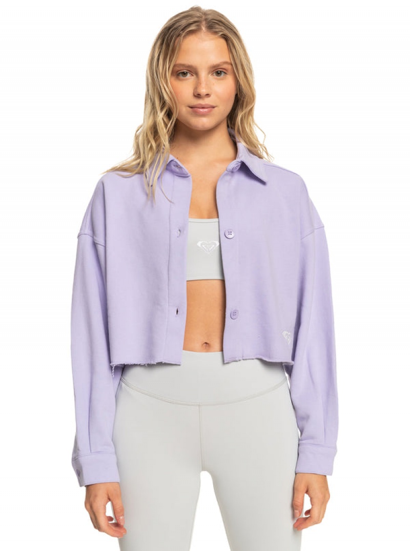 Bundy Roxy Cropped Shacket | QYCO-49638