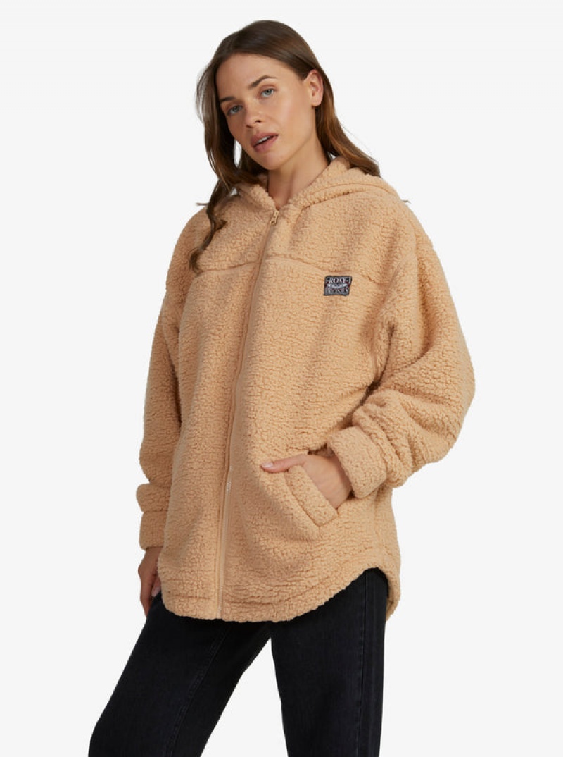 Bundy Roxy Weekend Plans Polar Zip-Up Fleece | BQWC-64739