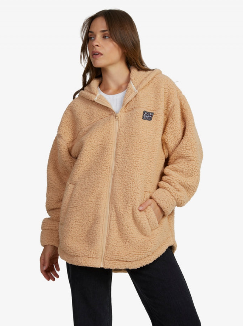 Bundy Roxy Weekend Plans Polar Zip-Up Fleece | BQWC-64739