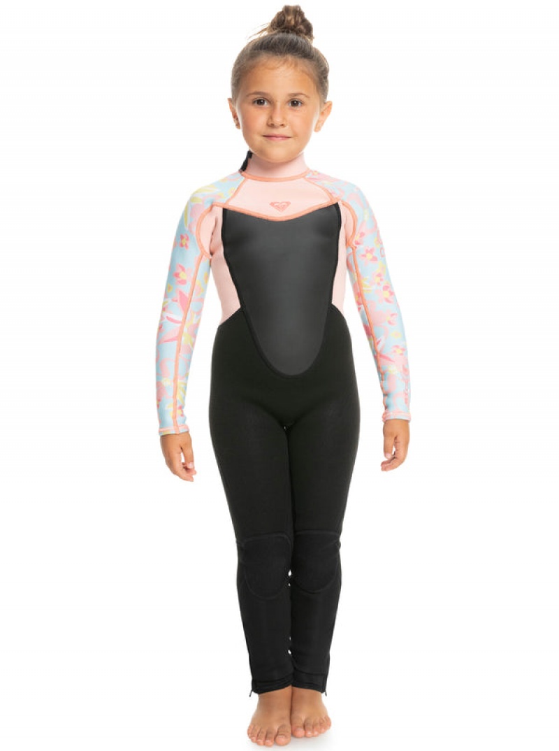 Dívčí Plavky Roxy 3/2mm Prologue Back Zip Wetsuit | DCQZ-31276