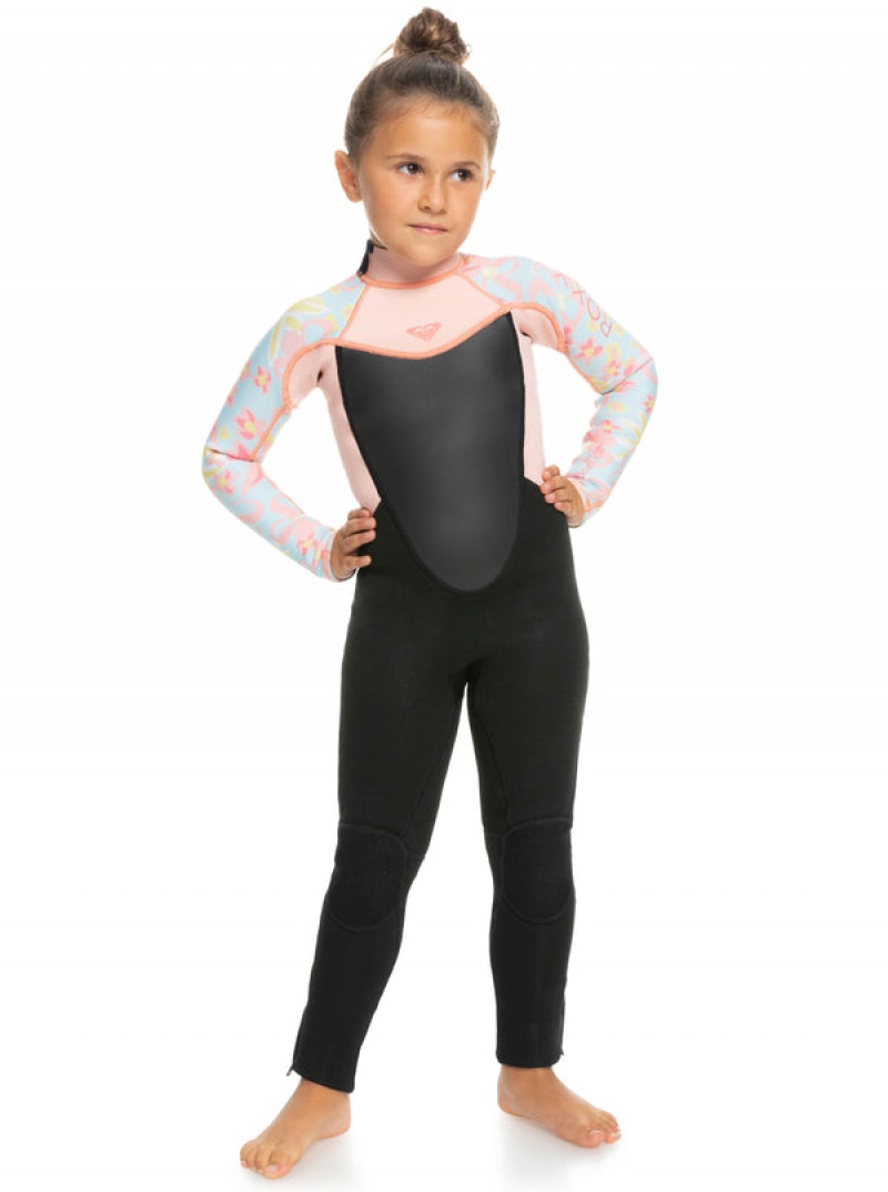 Dívčí Plavky Roxy 3/2mm Prologue Back Zip Wetsuit | DCQZ-31276