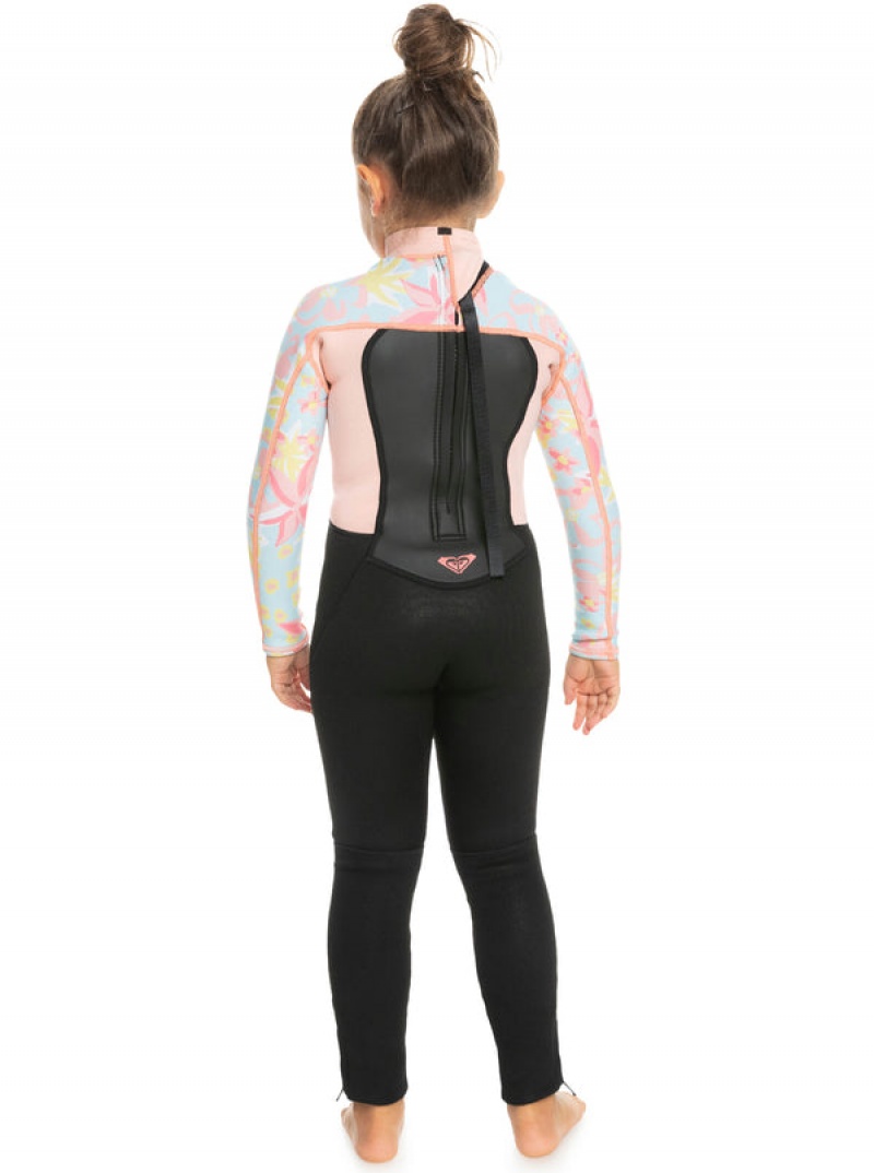 Dívčí Plavky Roxy 3/2mm Prologue Back Zip Wetsuit | DCQZ-31276