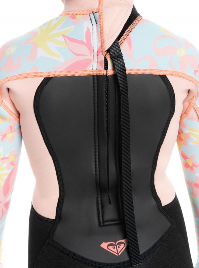 Dívčí Plavky Roxy 3/2mm Prologue Back Zip Wetsuit | DCQZ-31276