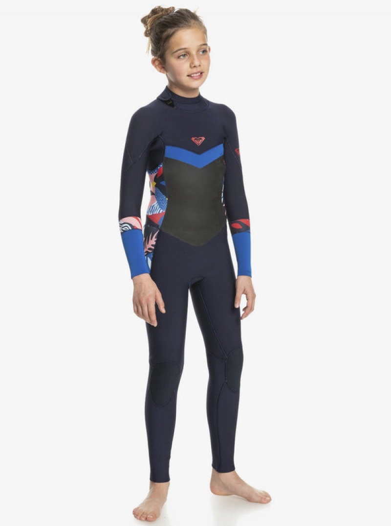 Dívčí Plavky Roxy 3/2mm Syncro GBS Long Sleeve Fullsuit | PXYH-86795