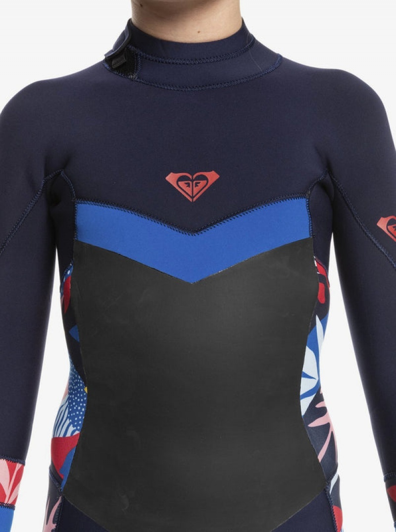 Dívčí Plavky Roxy 3/2mm Syncro GBS Long Sleeve Fullsuit | PXYH-86795