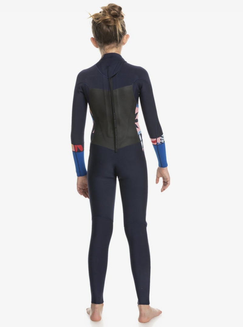 Dívčí Plavky Roxy 3/2mm Syncro GBS Long Sleeve Fullsuit | PXYH-86795