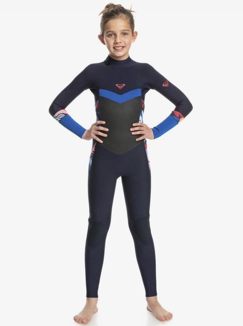 Dívčí Plavky Roxy 3/2mm Syncro GBS Long Sleeve Fullsuit | PXYH-86795