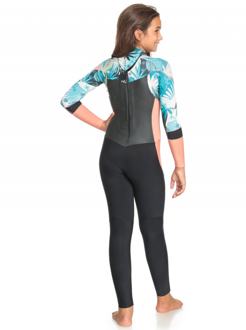 Dívčí Plavky Roxy 4/3mm Syncro GBS Long Sleeve Fullsuit | NYXS-34918