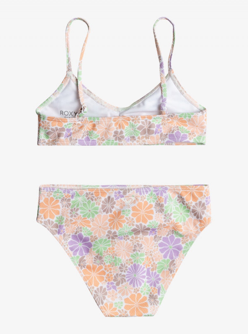 Dívčí Plavky Roxy All About Sol Basic Bralette Set | XCPY-49180