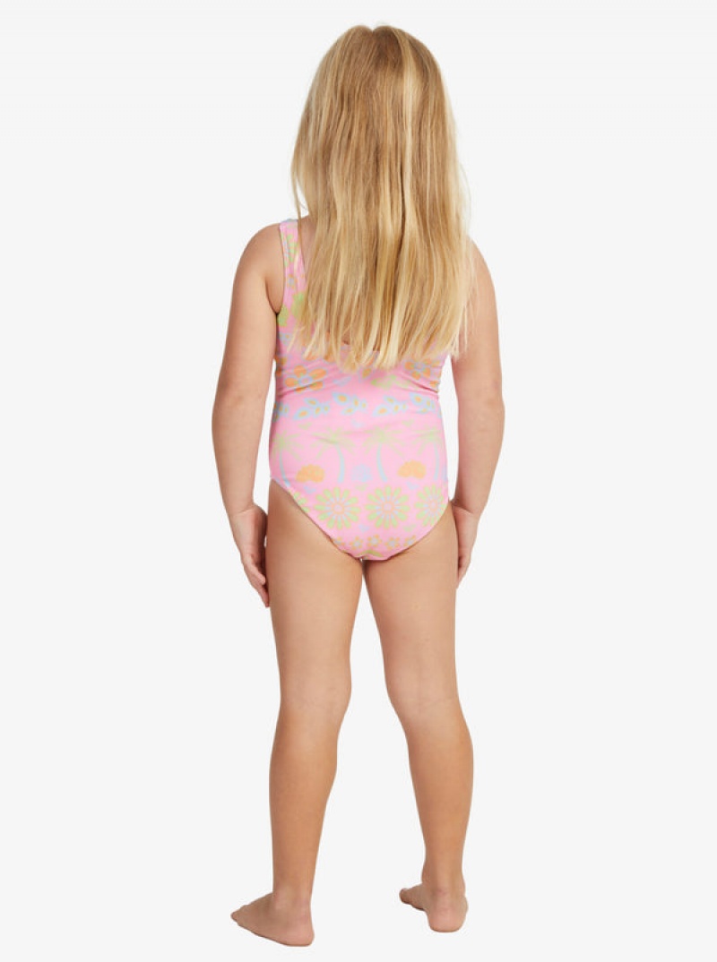 Dívčí Plavky Roxy Beach Day Together One-Piece | YFEZ-67158