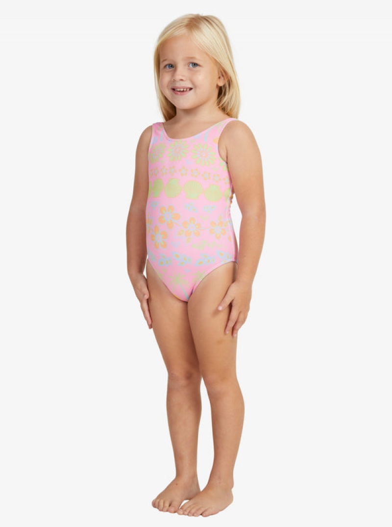 Dívčí Plavky Roxy Beach Day Together One-Piece | YFEZ-67158