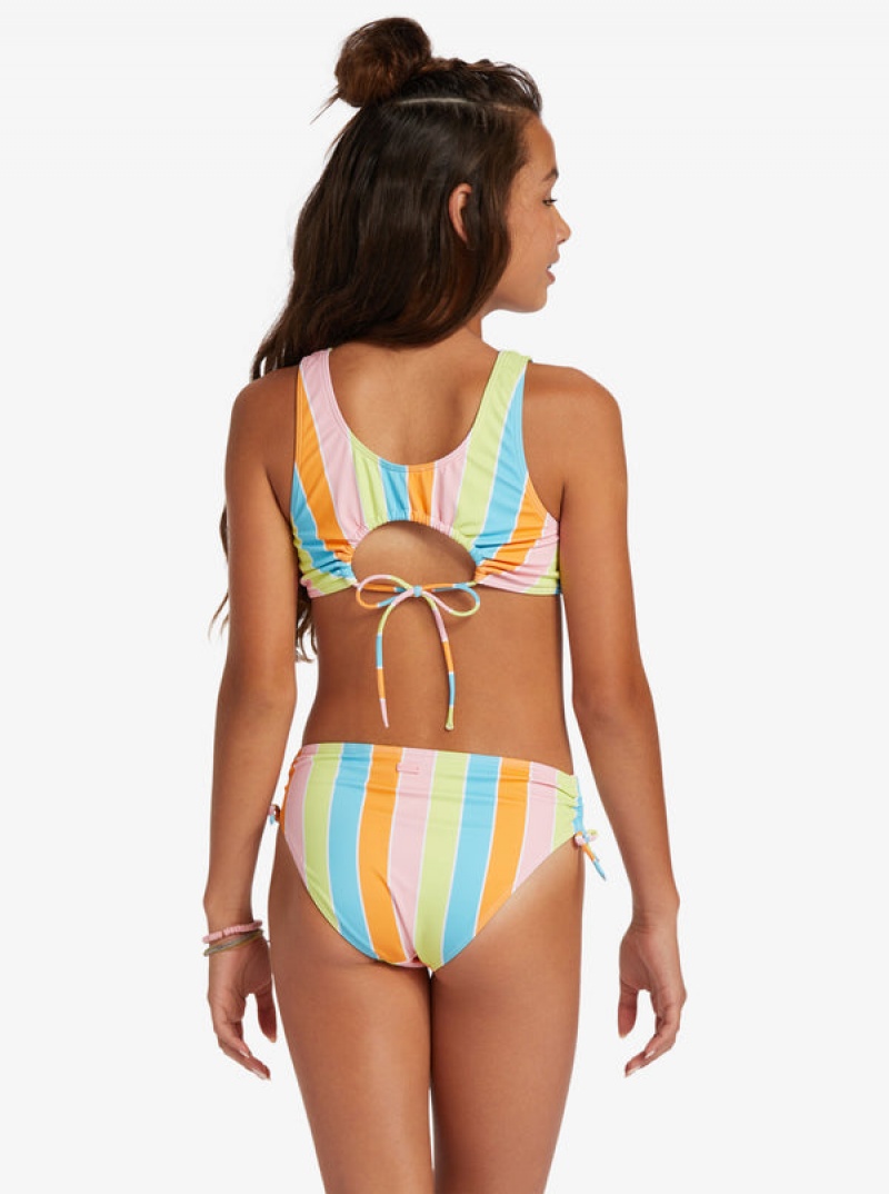 Dívčí Plavky Roxy Last In Paradise Two Piece Set | PGFO-85406