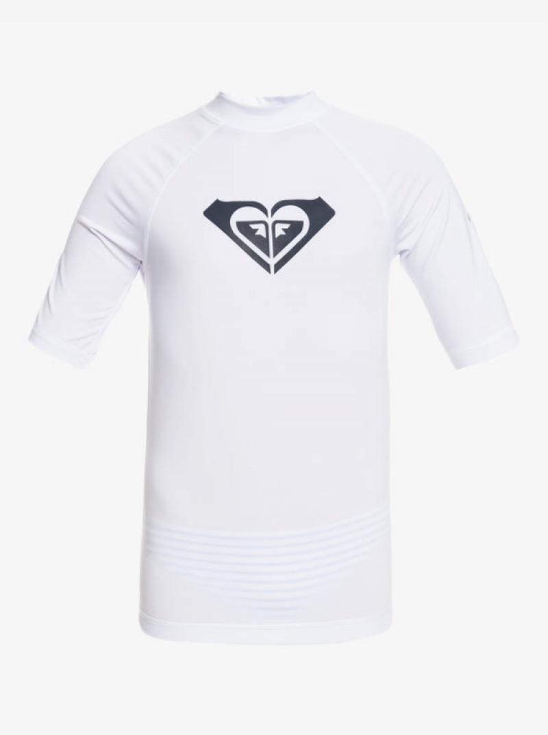 Dívčí Plavky Roxy Wholehearted UPF 50 Krátké Sleeve Rashguard | JPMG-02369