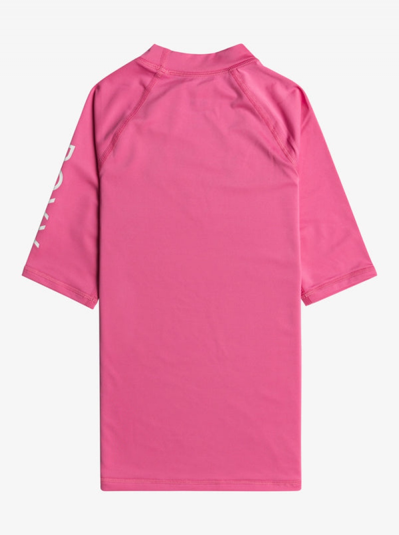 Dívčí Plavky Roxy Wholehearted UPF 50 Krátké Sleeve Rashguard | MVPS-36145