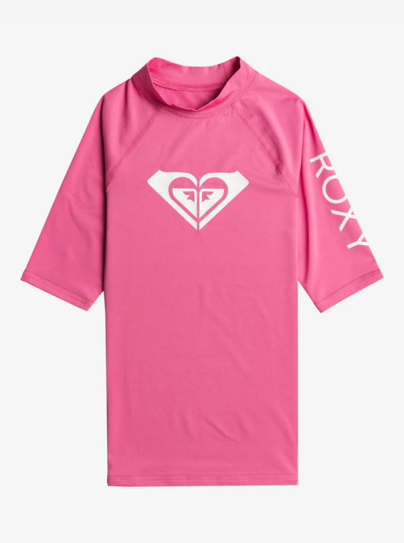 Dívčí Plavky Roxy Wholehearted UPF 50 Krátké Sleeve Rashguard | MVPS-36145