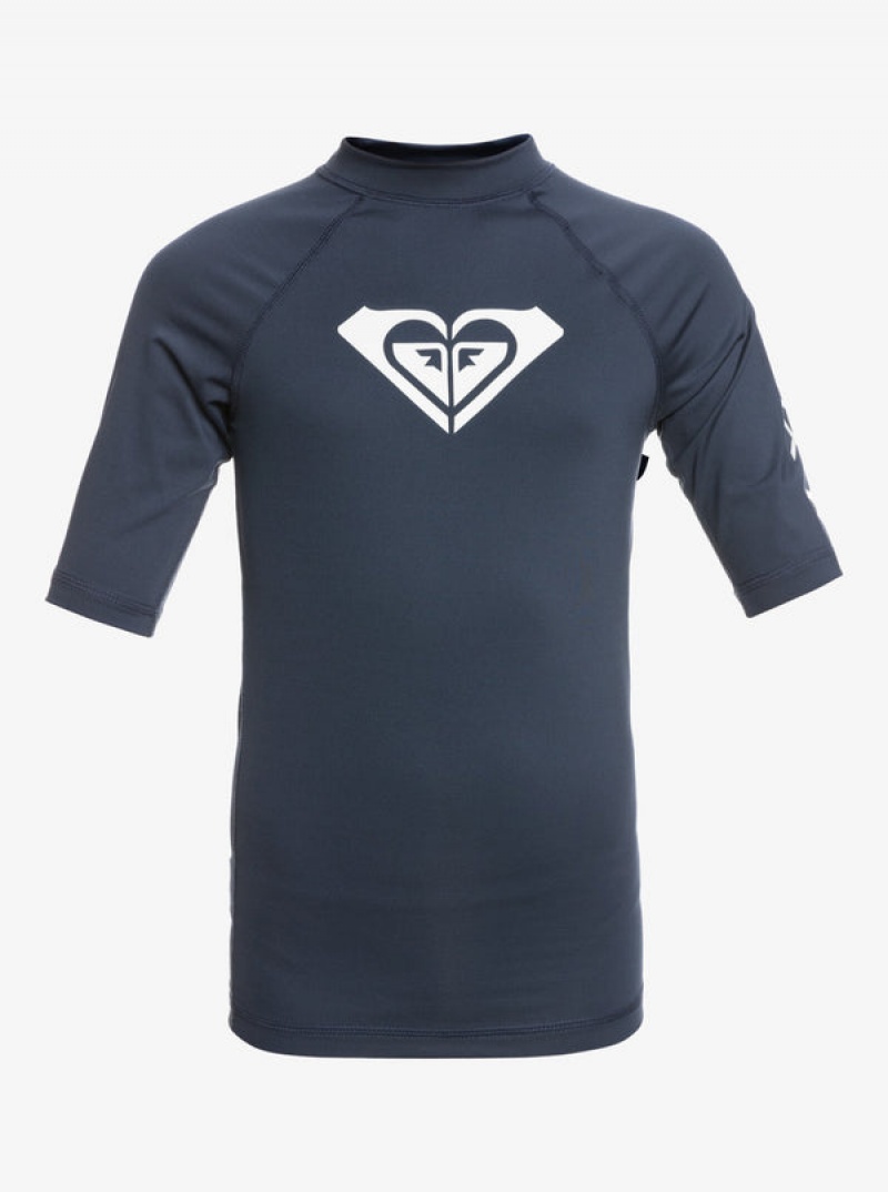 Dívčí Plavky Roxy Wholehearted UPF 50 Krátké Sleeve Rashguard | KCFA-84731