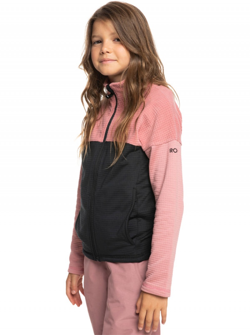 Dívčí Snowboardové Bundy Roxy Sidley Technical Zip-Up Fleece | PBSU-25814