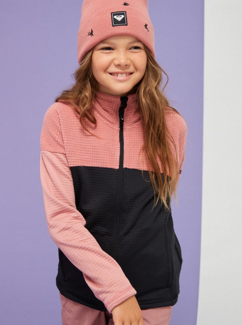 Dívčí Snowboardové Bundy Roxy Sidley Technical Zip-Up Fleece | PBSU-25814