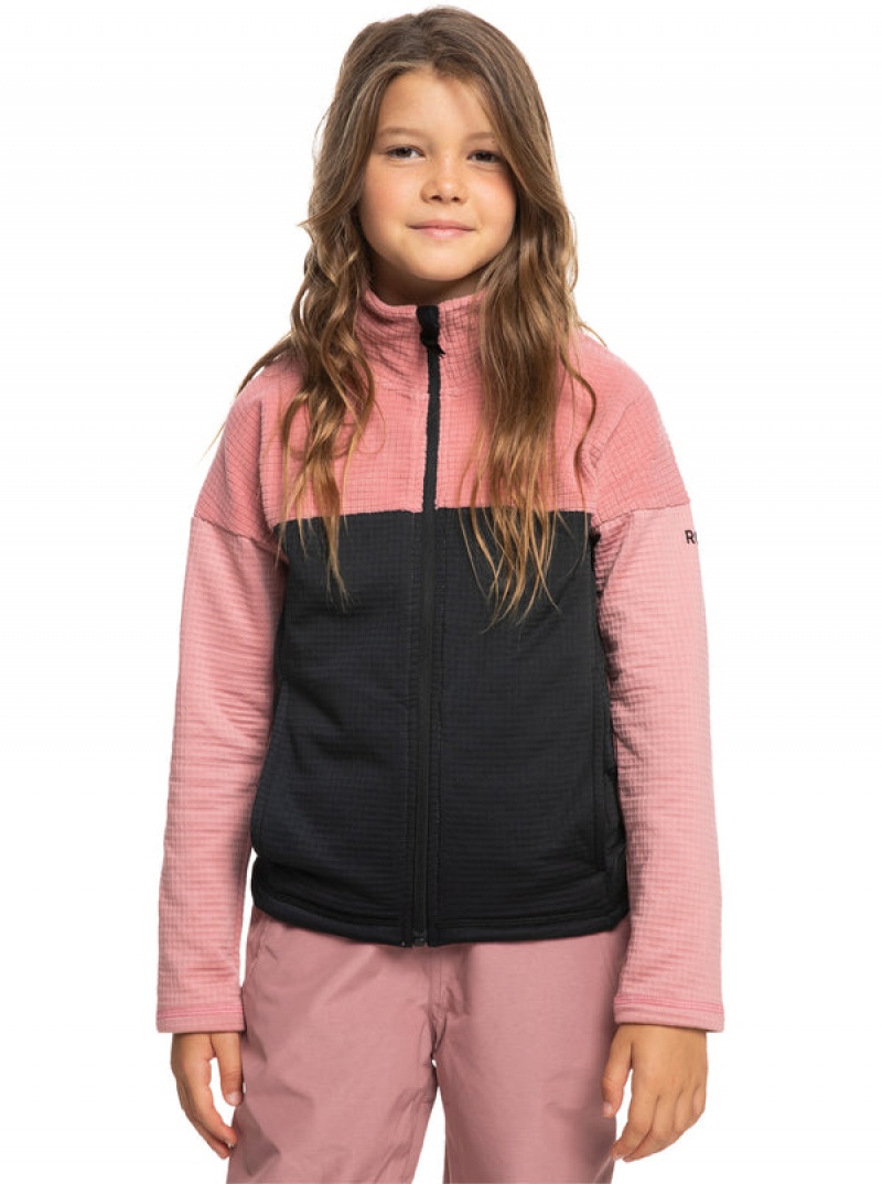 Dívčí Snowboardové Bundy Roxy Sidley Technical Zip-Up Fleece | PBSU-25814