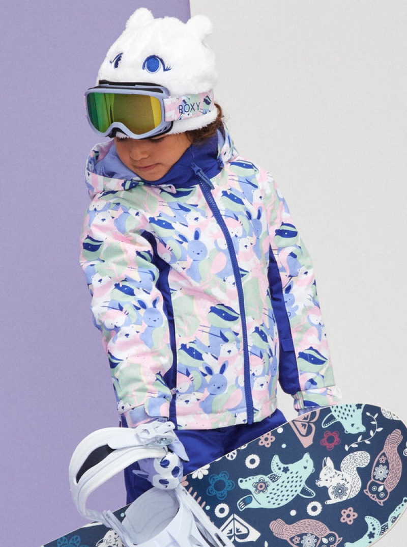 Dívčí Snowboardové Bundy Roxy Snowy Tale Technical | NYBR-37294