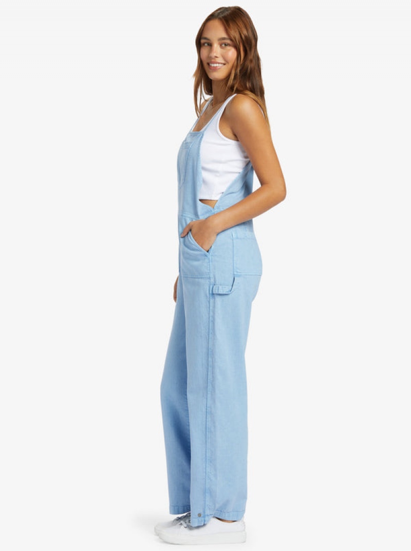 Jumpsuits Roxy Crystal Coast Overalls | JQLW-09318