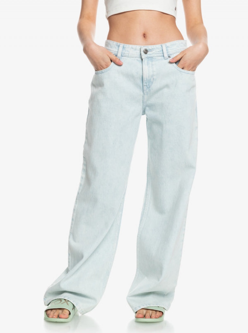 Kalhoty Roxy Chillin Waygy Jeans | ARBZ-47350