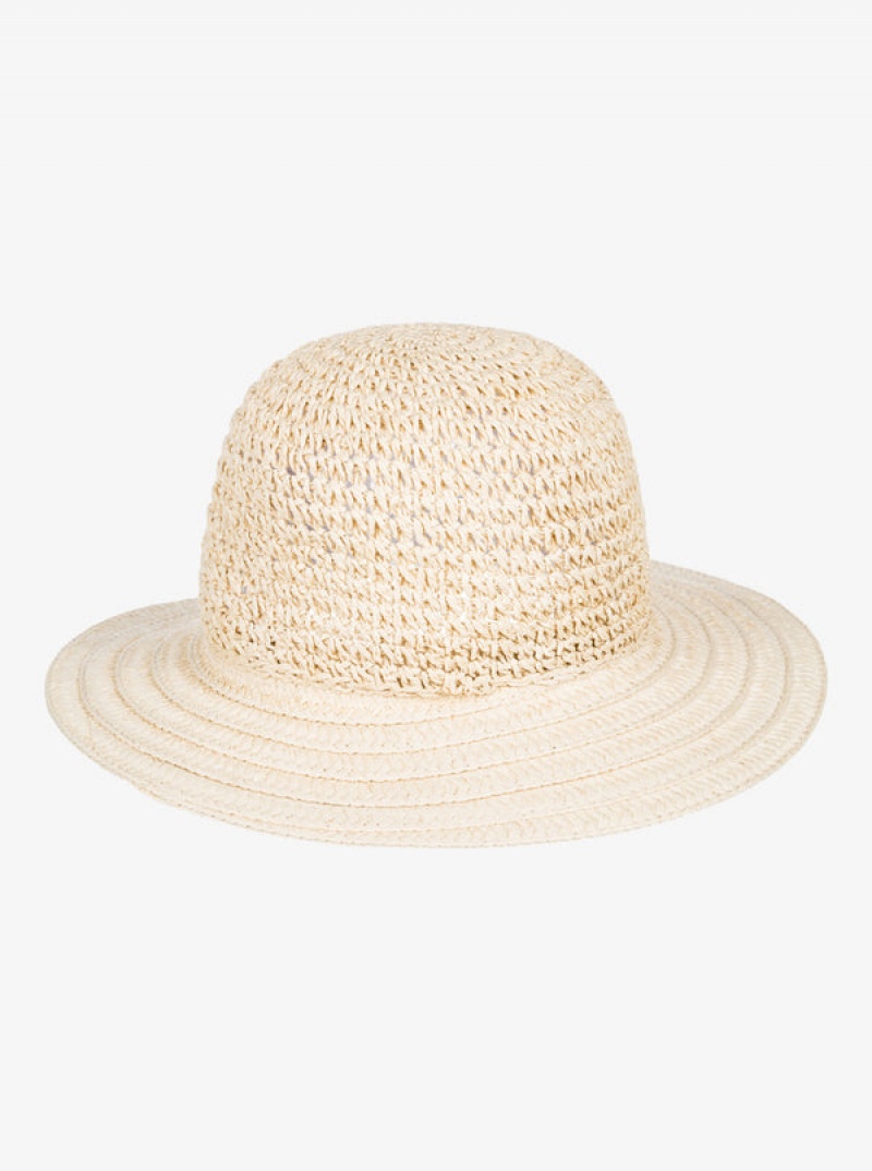 Klobouky Roxy Aloof Beauty Straw Sun | FRSC-41793