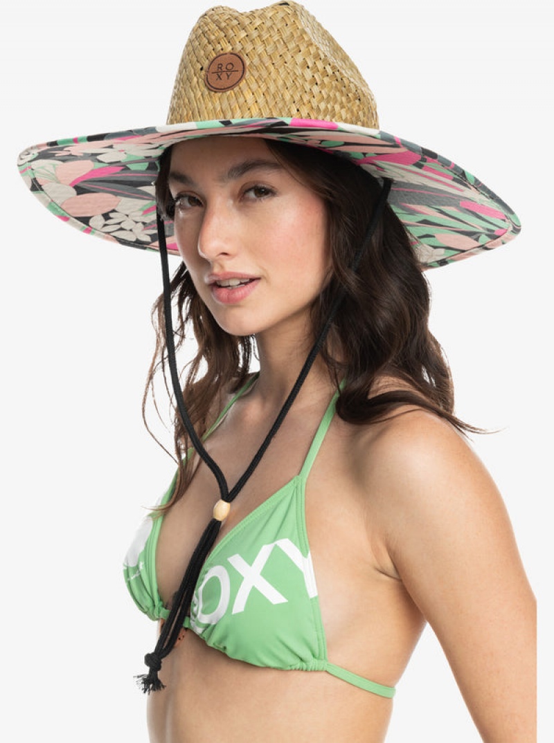 Klobouky Roxy Pina To My Colada Printed Sun | DGOM-39206