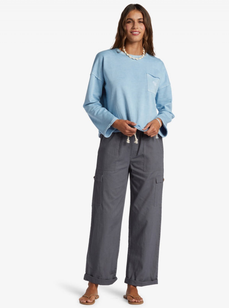 Loungewear Roxy Doheny Crew Neck | NPDM-69178