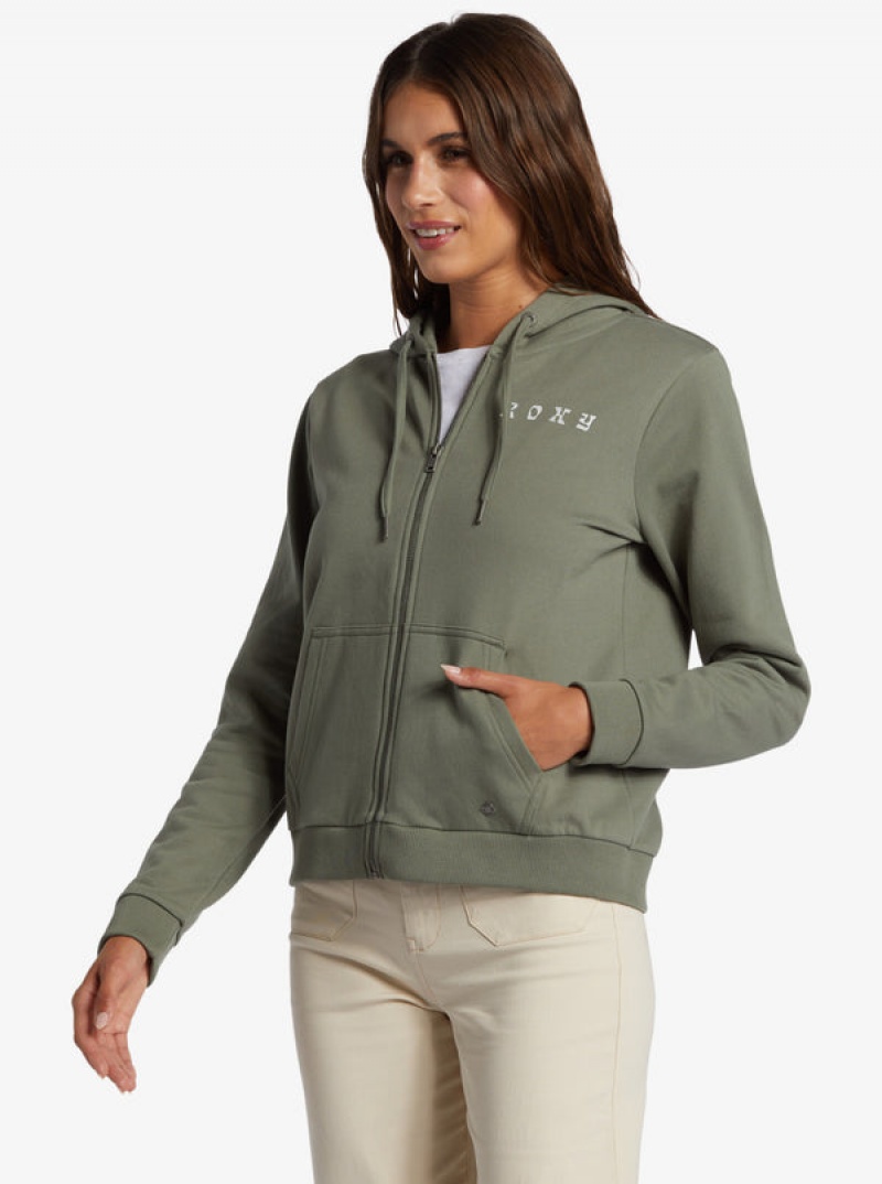 Loungewear Roxy Evening Hike Zip Zip-Up | LDFO-41635