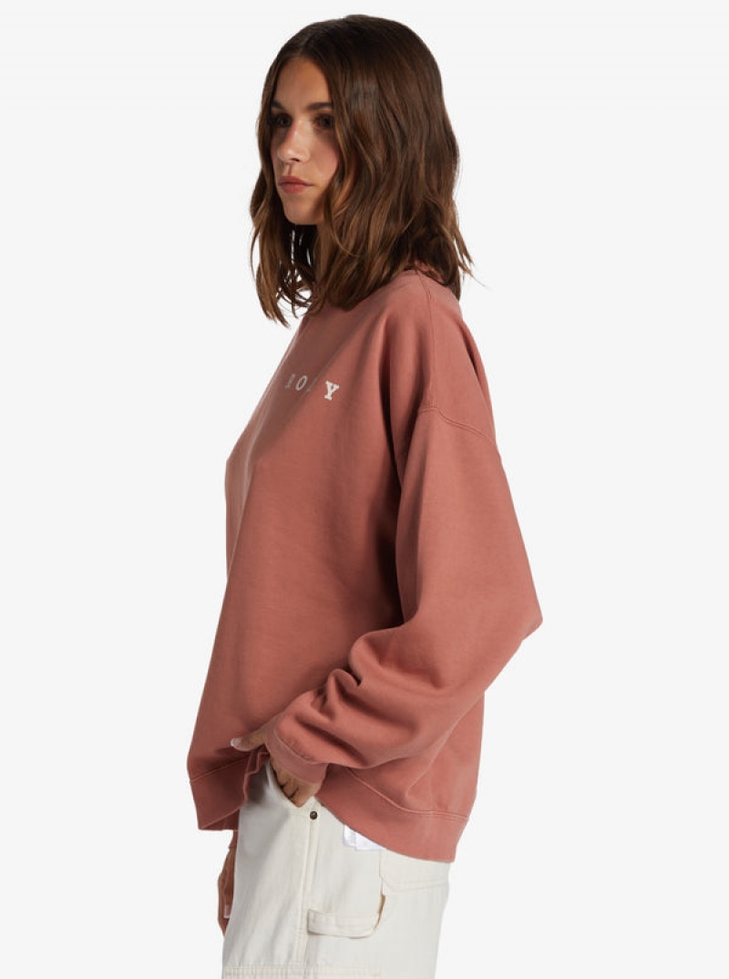 Loungewear Roxy Lineup Oversized Crew Neck | YATJ-56732