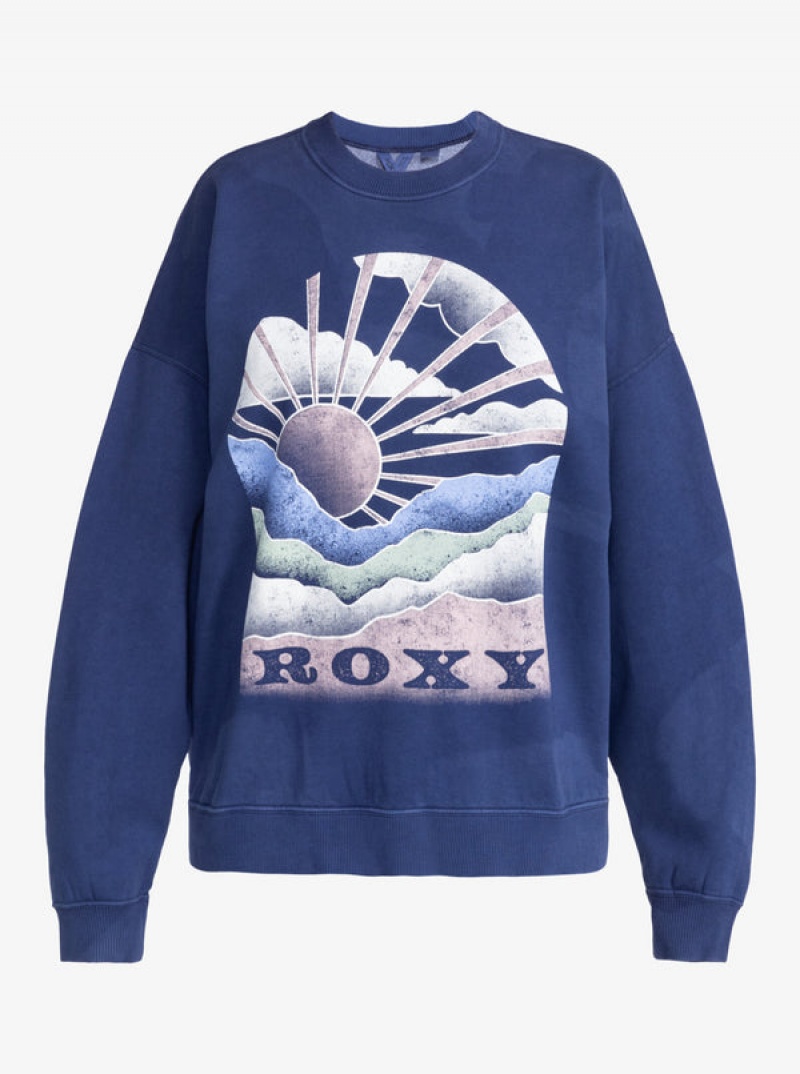 Loungewear Roxy Lineup Oversized Crew Neck | KOHY-10374