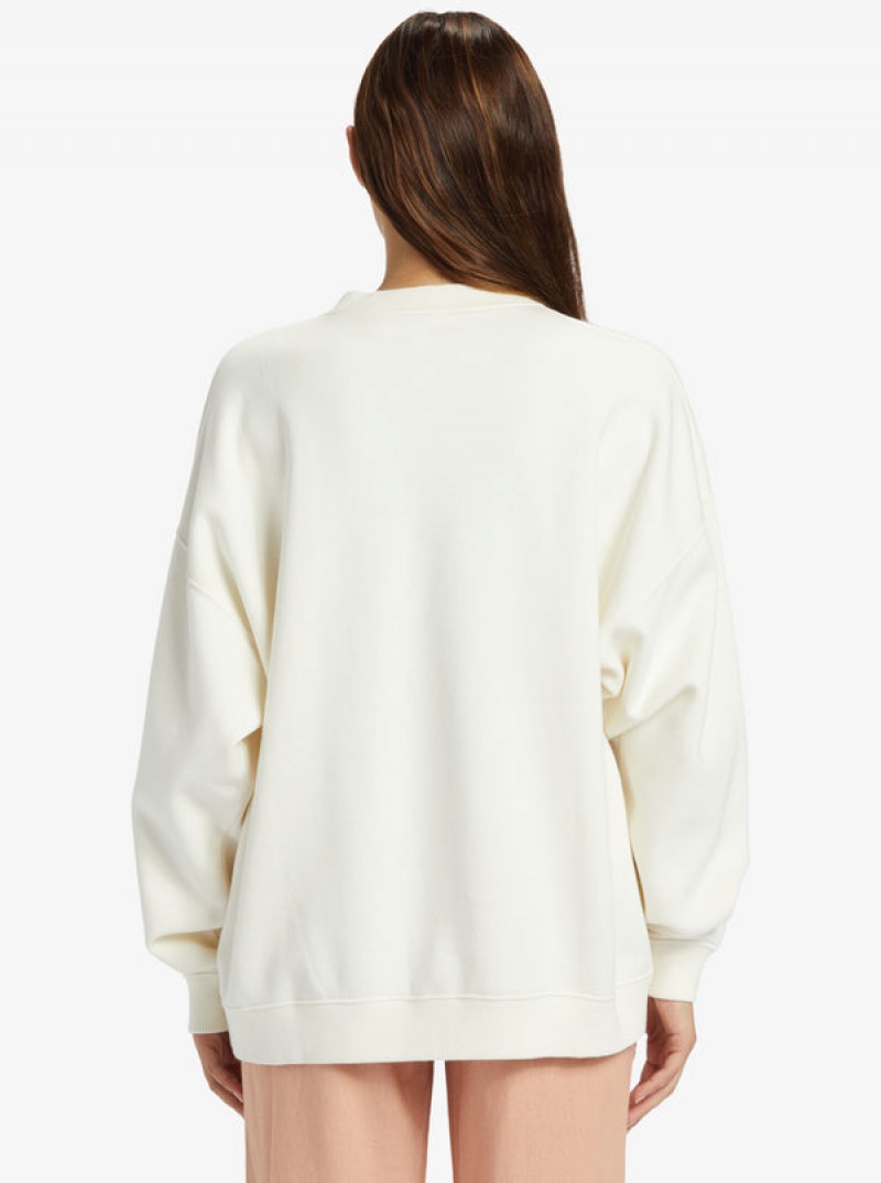 Loungewear Roxy Lineup Oversized Crew Neck | PDBM-03689