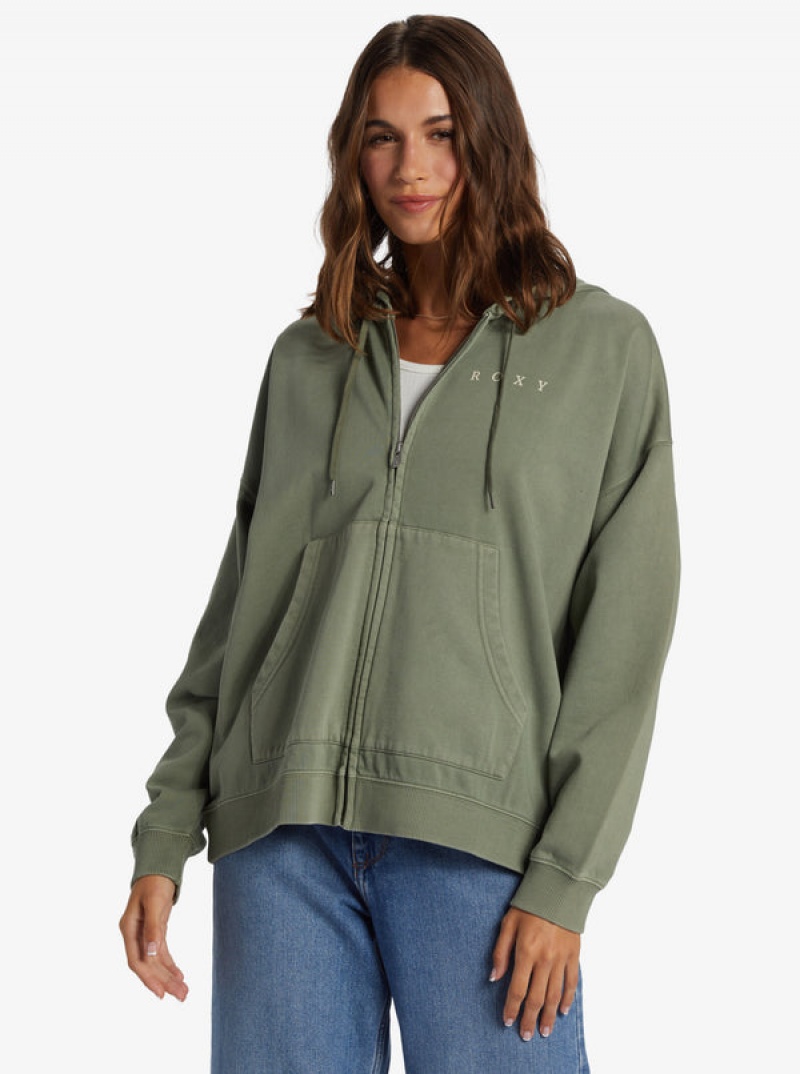 Loungewear Roxy Lineup Oversized Zip-Up | MXSW-57328