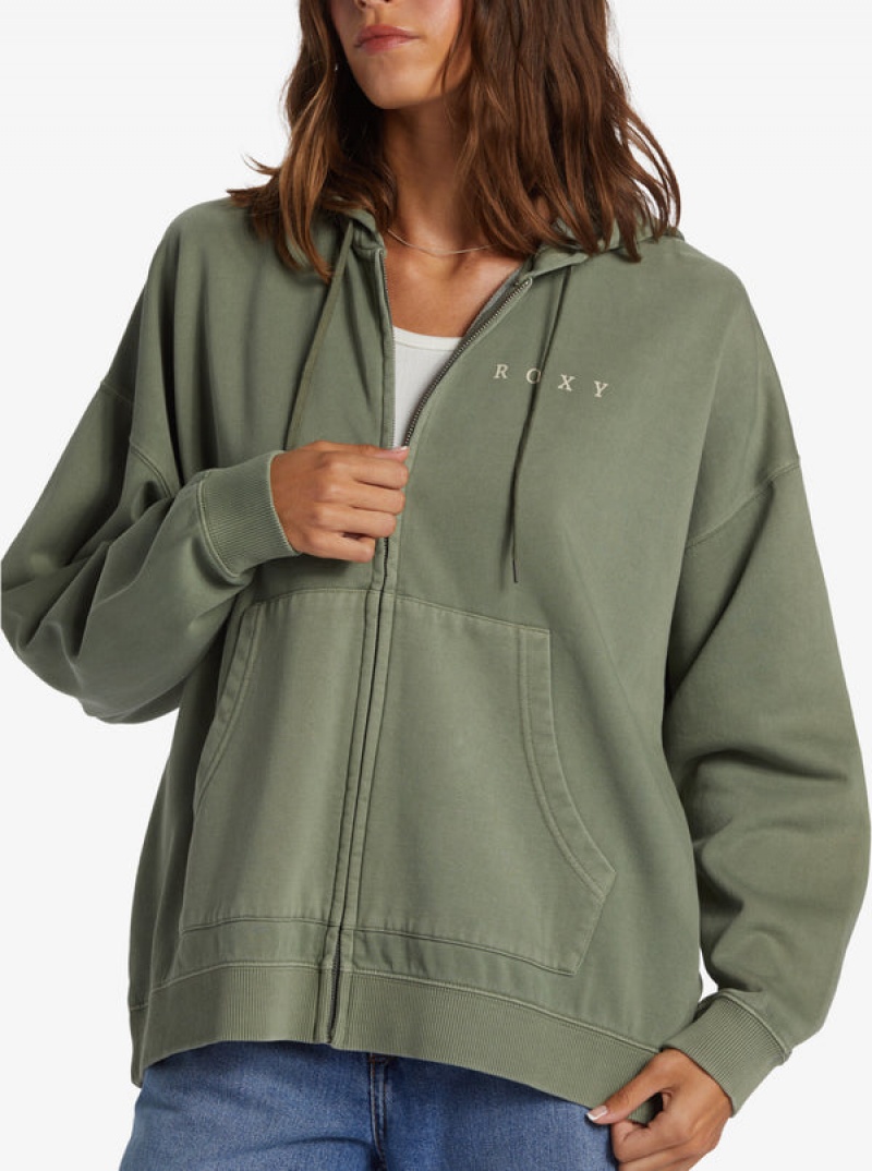 Loungewear Roxy Lineup Oversized Zip-Up | MXSW-57328