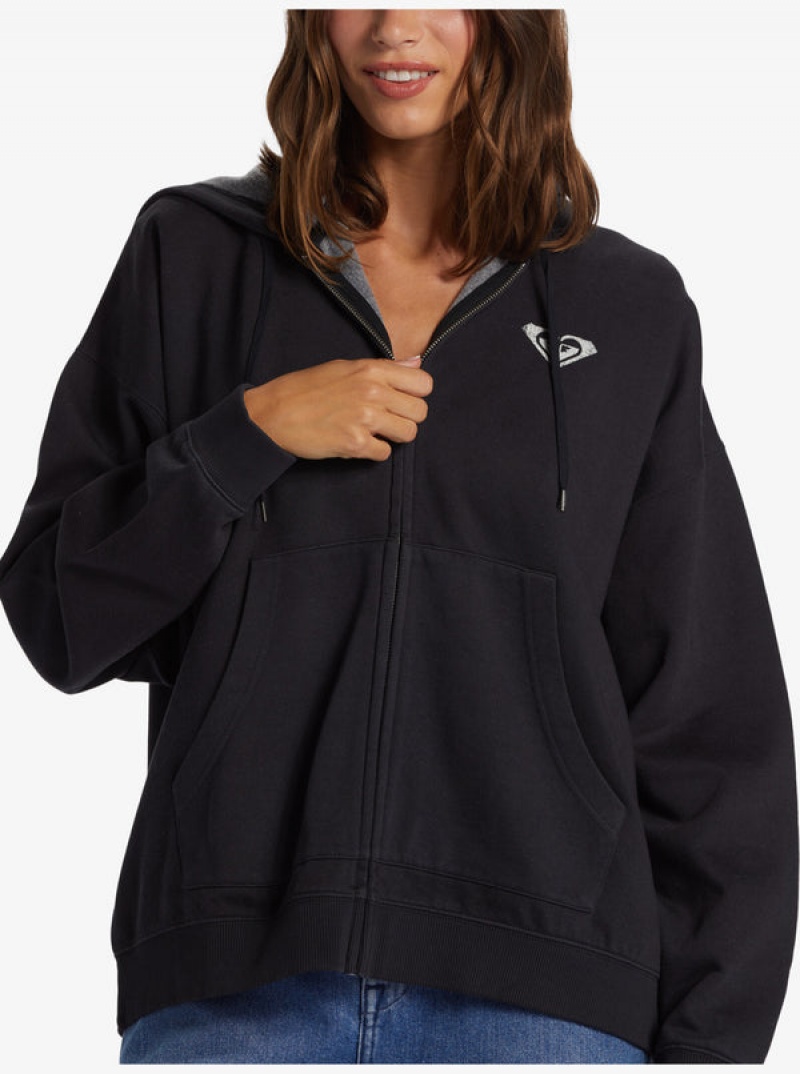 Loungewear Roxy Lineup Oversized Zip-Up | FZWY-67530