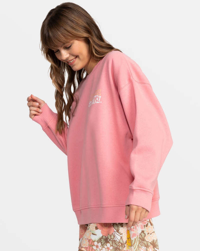 Loungewear Roxy Morning Hike Crew Neck | YLVO-73948